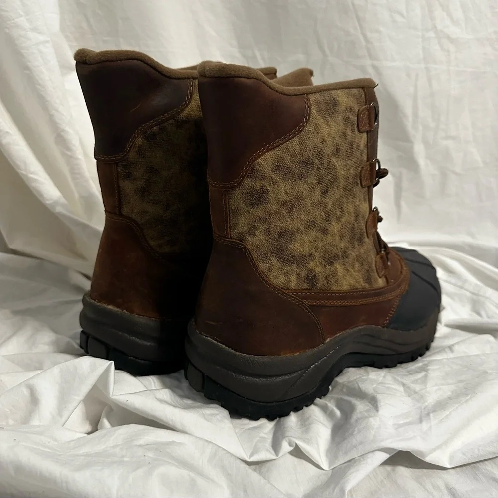 3M Thinsulate Men's Brown and Black Snow Boots